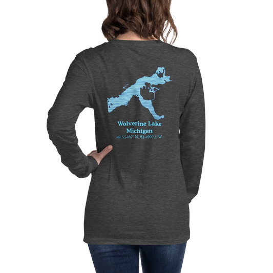 Wolverine Lake Long Sleeve Unisex T-shirt