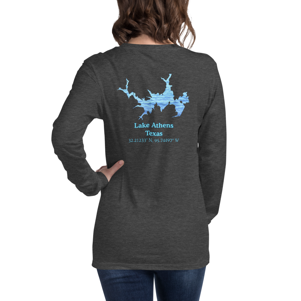 Lake Athens Long Sleeve Unisex T-shirt