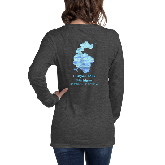 Runyan Lake Long Sleeve Unisex T-shirt