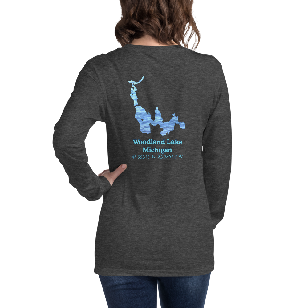 Woodland Lake Long Sleeve Unisex T-shirt