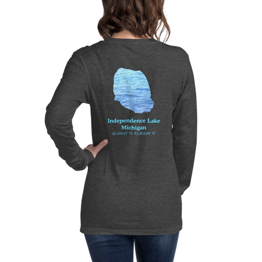 Independence Lake Long Sleeve Unisex T-shirt