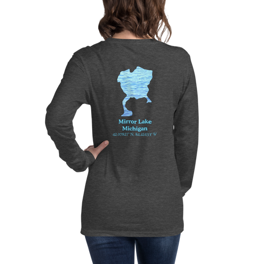Mirror Lake Long Sleeve Unisex T-shirt