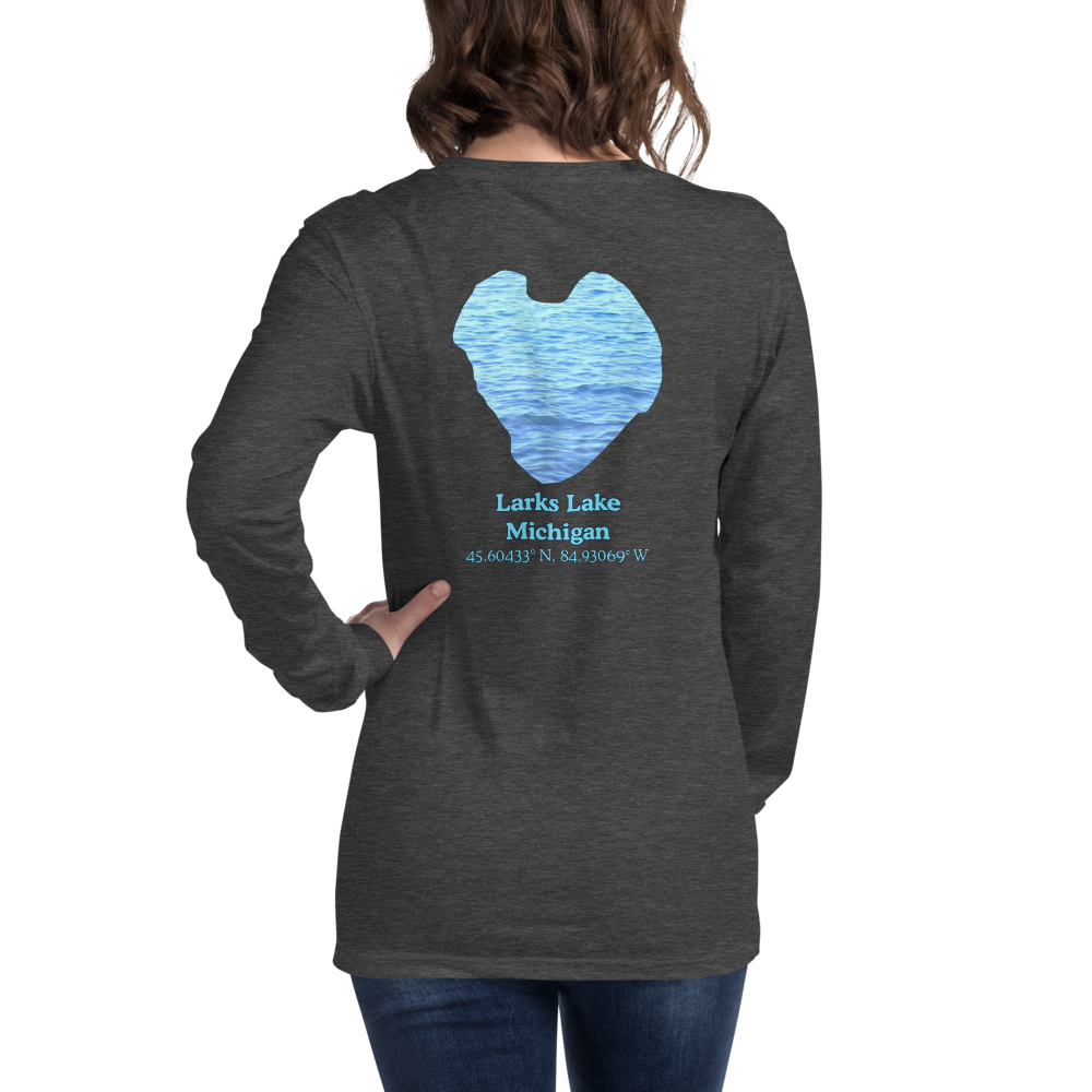 Larks Lake Long Sleeve Unisex T-shirt