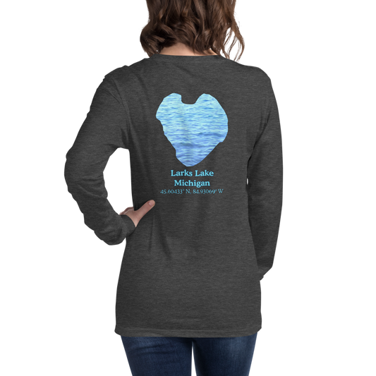 Larks Lake Long Sleeve Unisex T-shirt