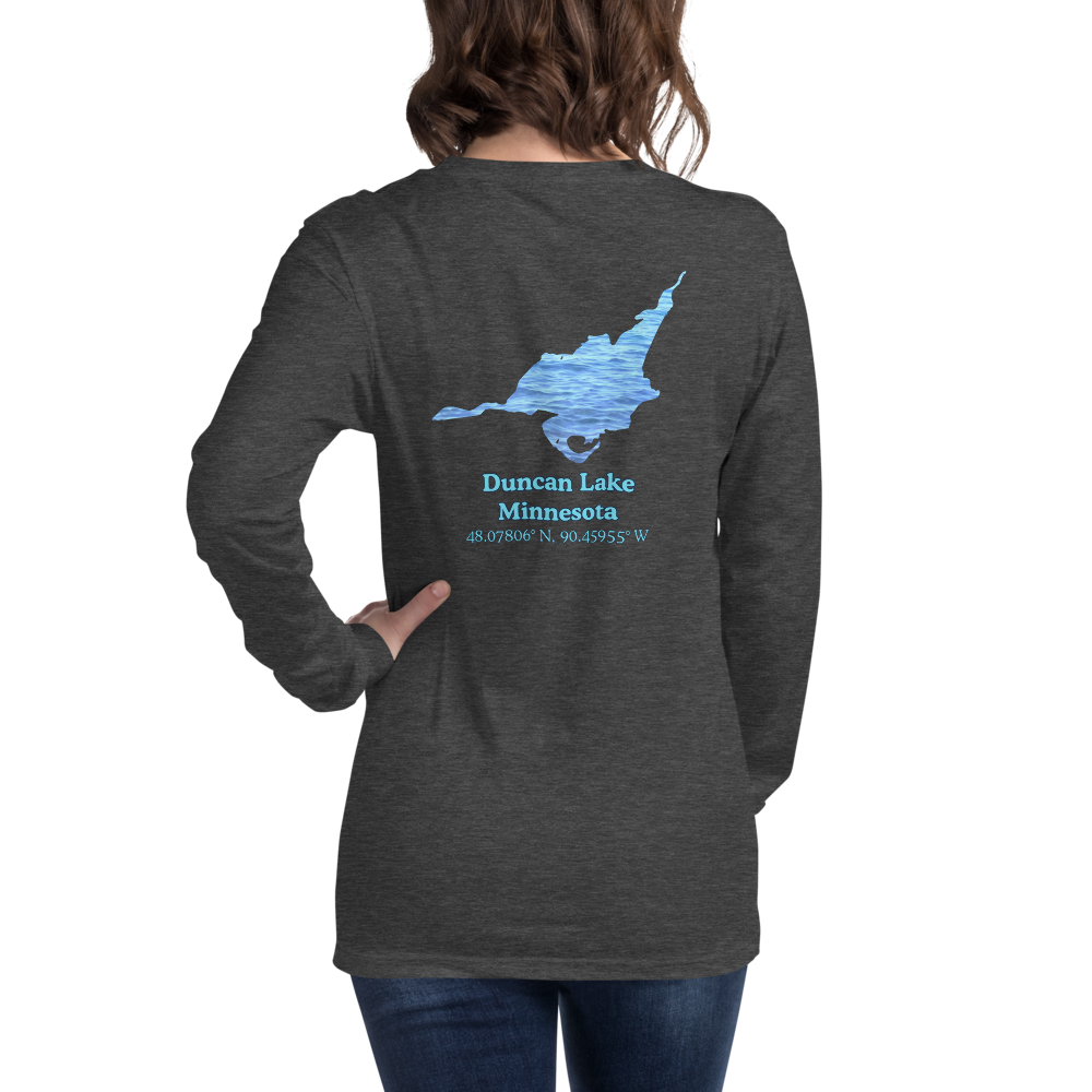 Duncan Lake Long Sleeve Unisex T-shirt
