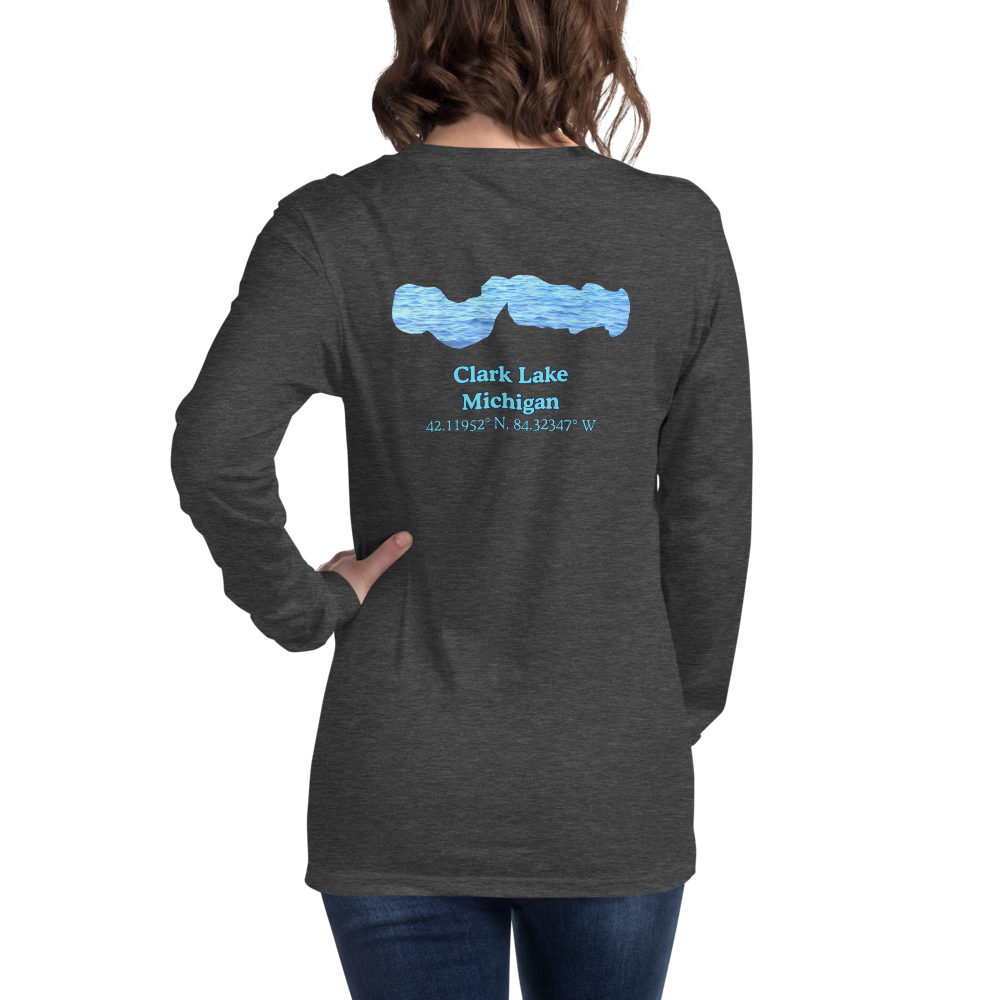 Clark Lake Long Sleeve Unisex T-shirt