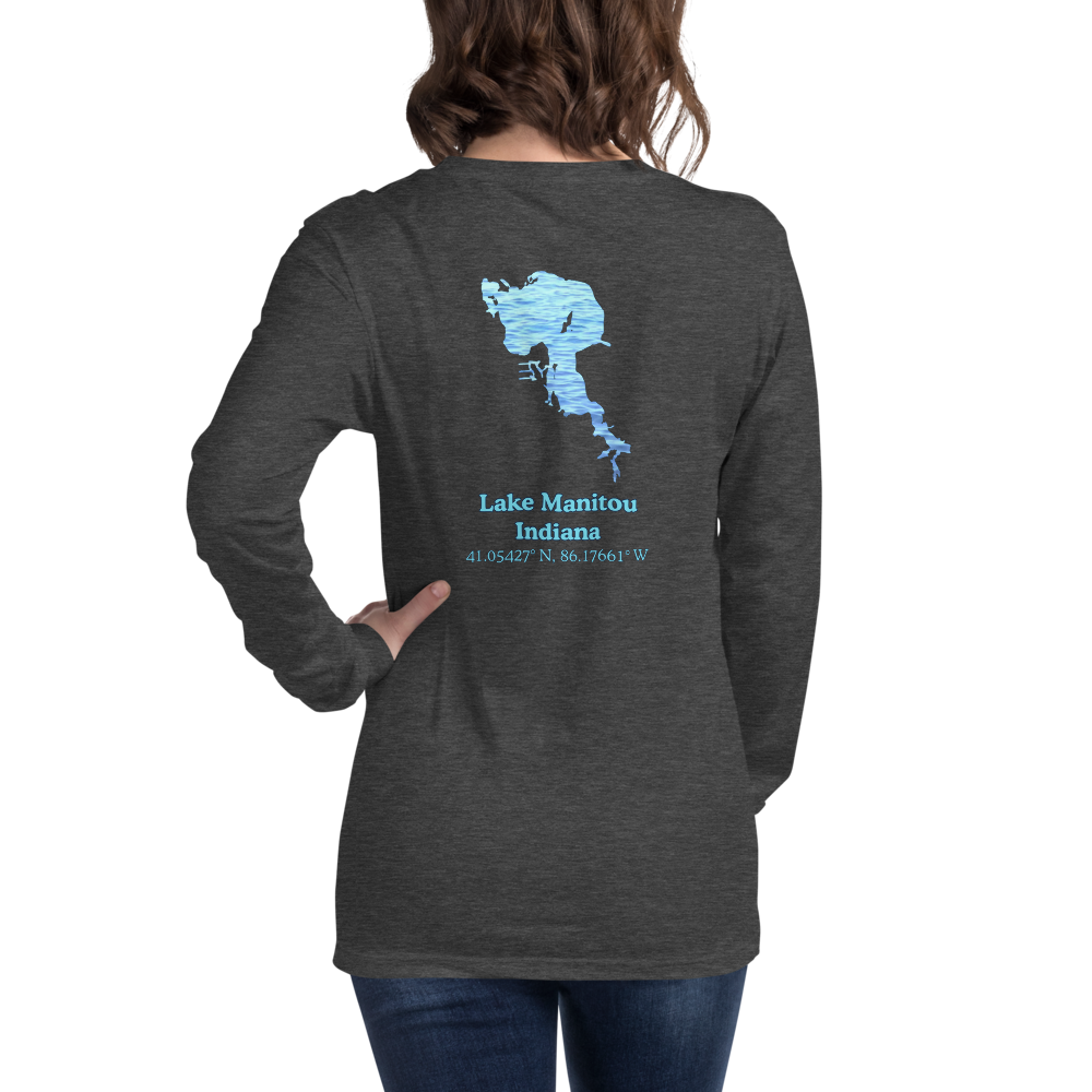 Lake Manitou Long Sleeve Unisex T-shirt