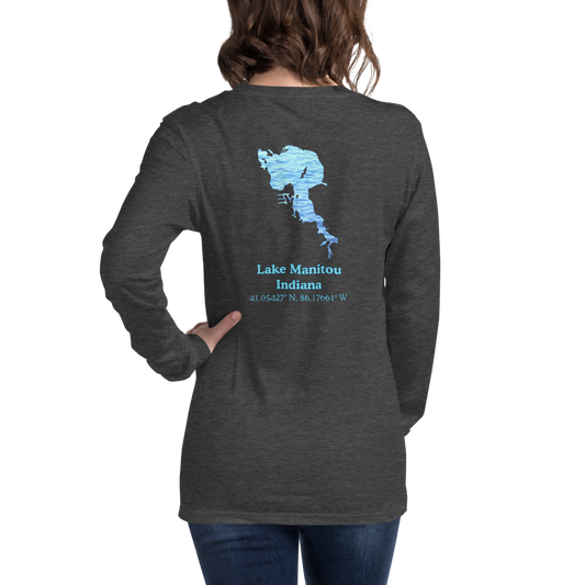 Lake Manitou Long Sleeve Unisex T-shirt
