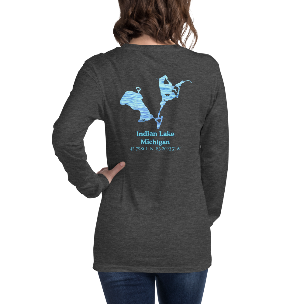 Indian Lake Long Sleeve Unisex T-shirt