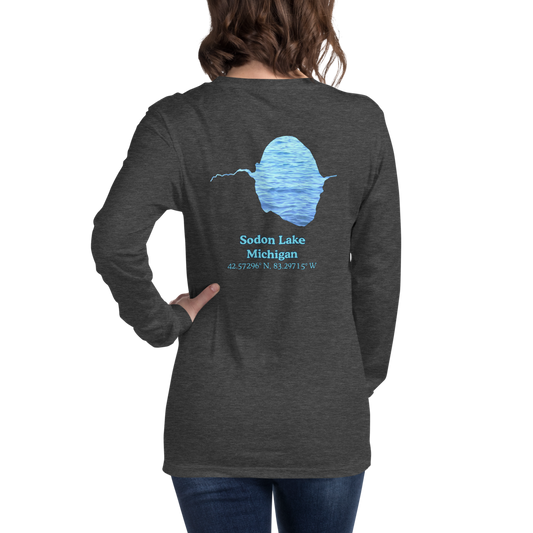 Sodon Lake Long Sleeve Unisex T-shirt