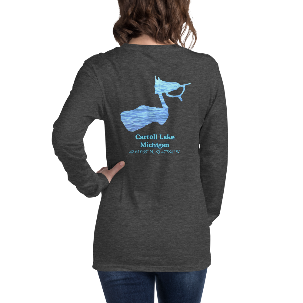 Carroll Lake Long Sleeve Unisex T-shirt