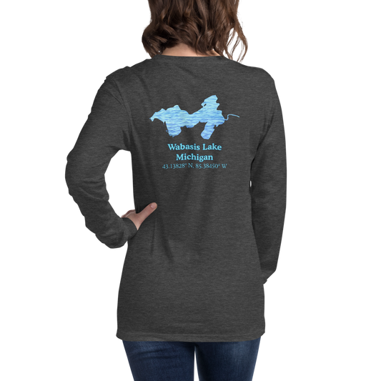 Wabasis Lake Long Sleeve Unisex T-shirt