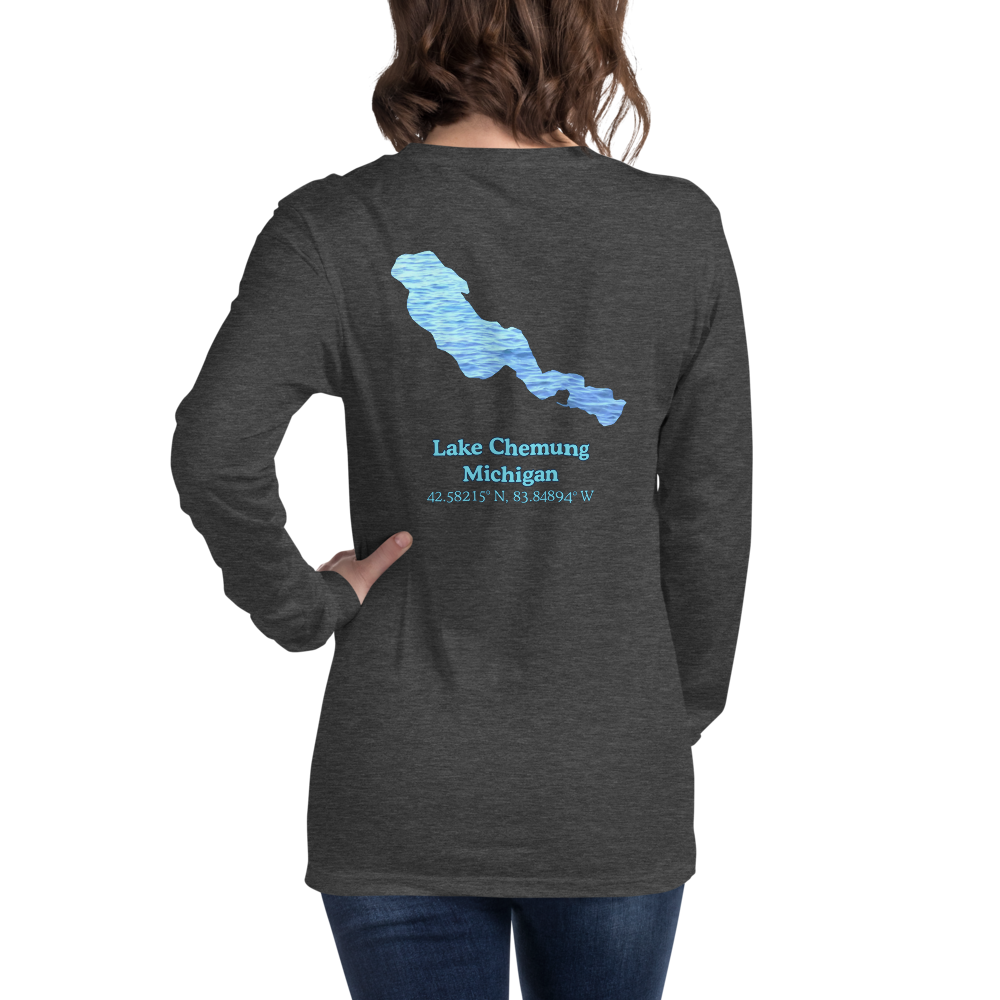 Lake Chemung Long Sleeve Unisex T-shirt