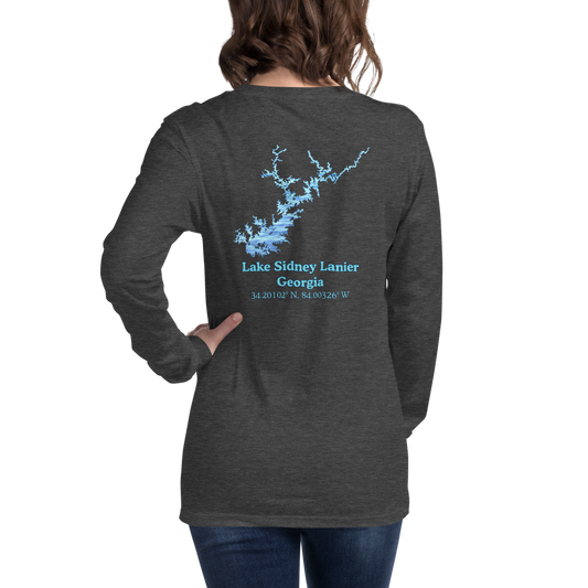 Lake Sidney Lanier Long Sleeve Unisex T-shirt
