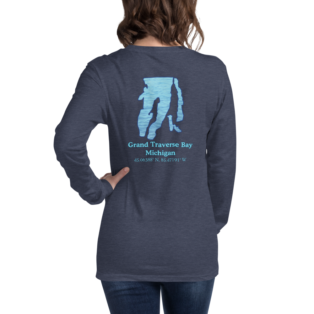 Grand Traverse Bay Long Sleeve Unisex T-shirt