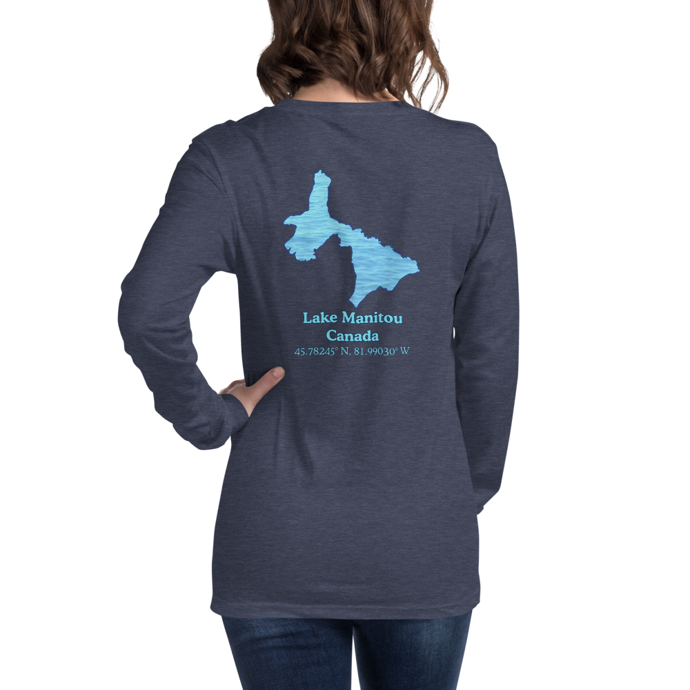 Lake Manitou Long Sleeve Unisex T-shirt
