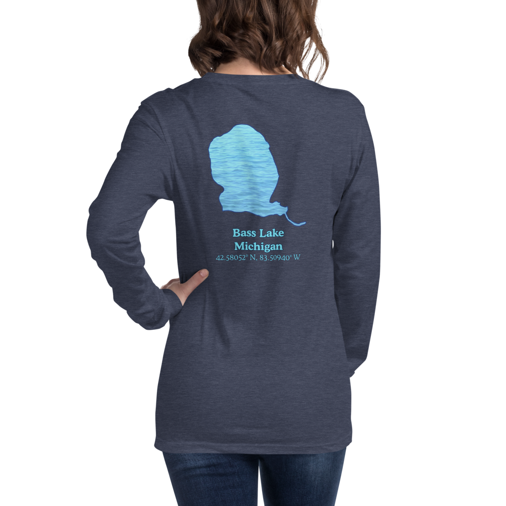 Bass Lake Long Sleeve Unisex T-shirt