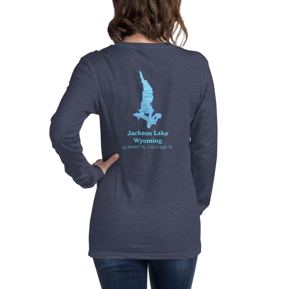 Jackson Lake Long Sleeve Unisex T-shirt