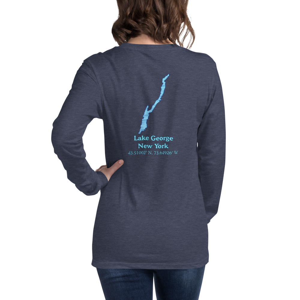 Lake George Long Sleeve Unisex T-shirt