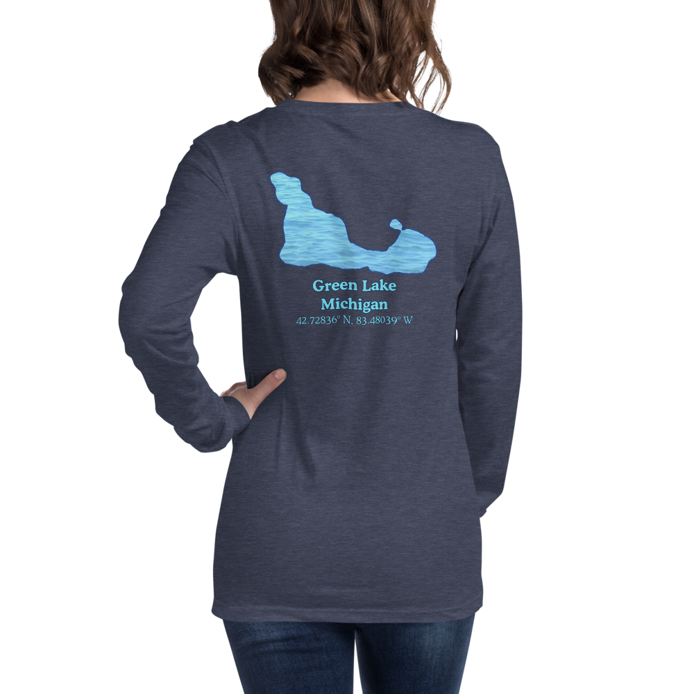 Green Lake Long Sleeve Unisex T-shirt