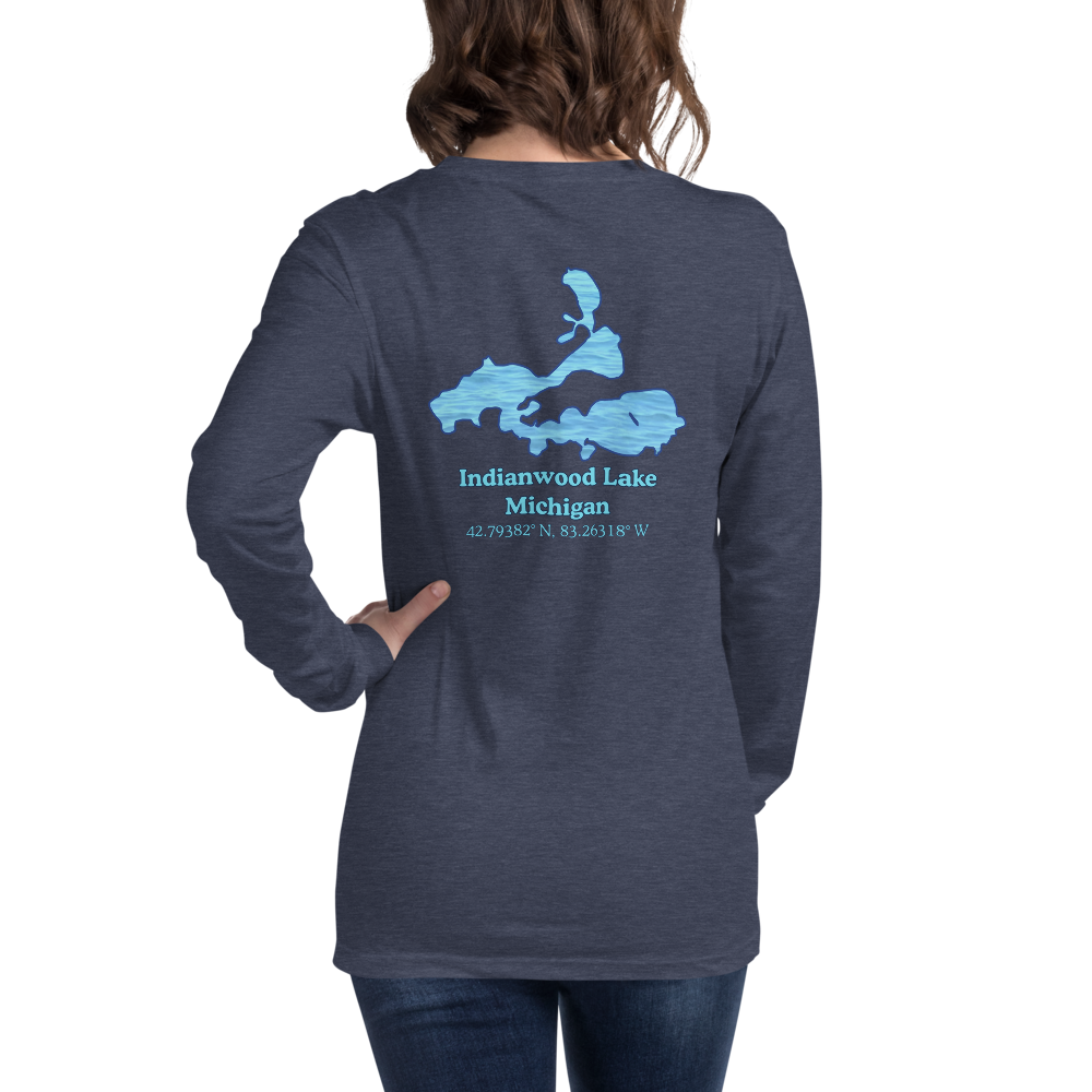 Indianwood Lake Long Sleeve Unisex T-shirt