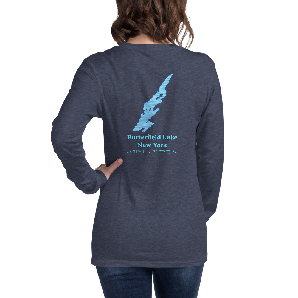Butterfield Lake Long Sleeve Unisex T-shirt
