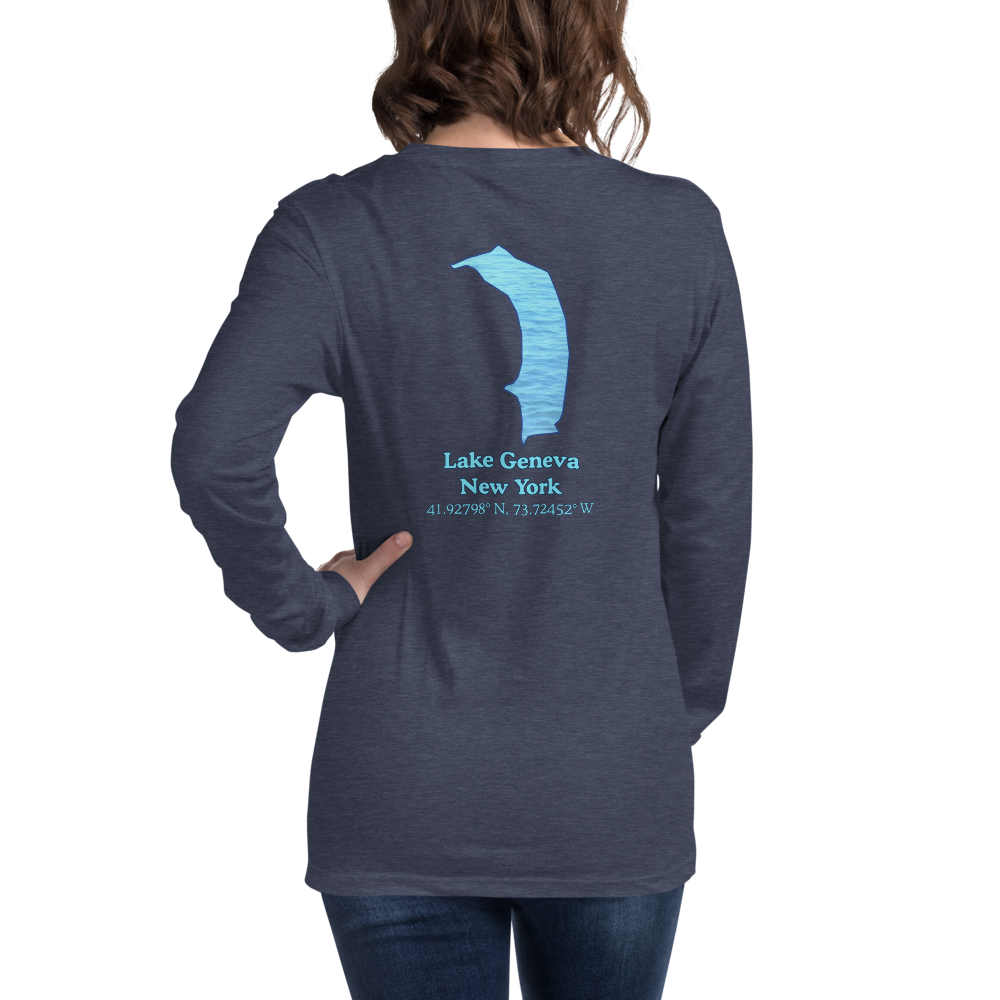 Lake Geneva Long Sleeve Unisex T-shirt