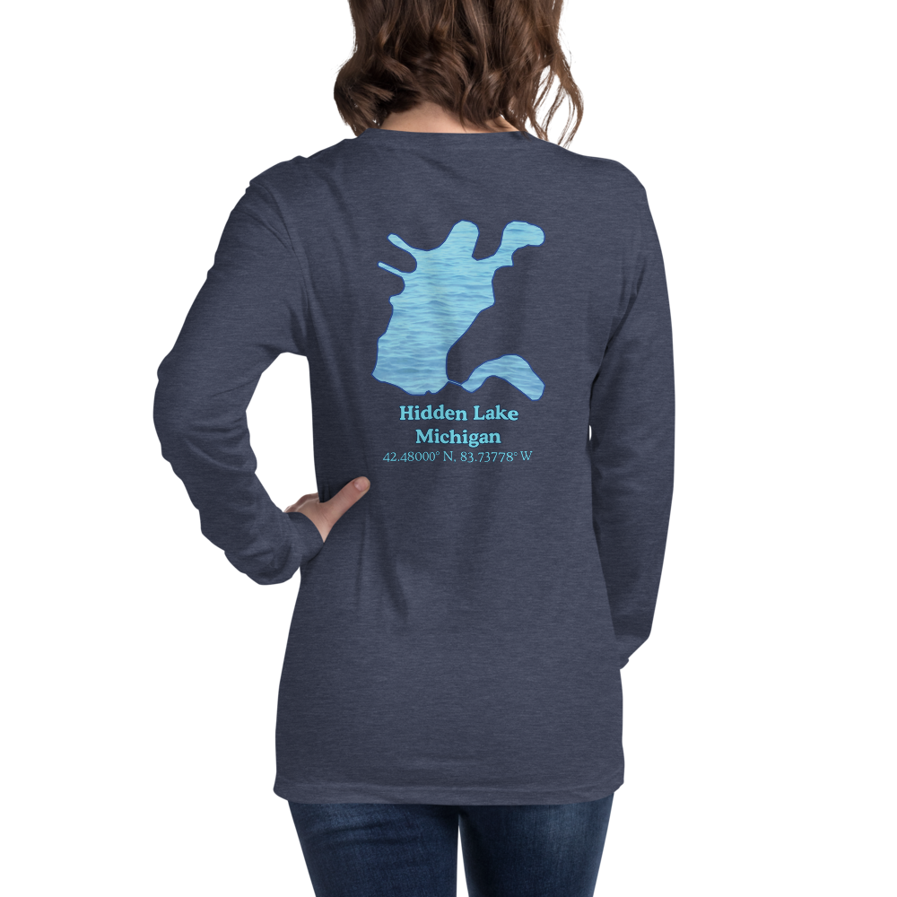 Hidden Lake Long Sleeve Unisex T-shirt