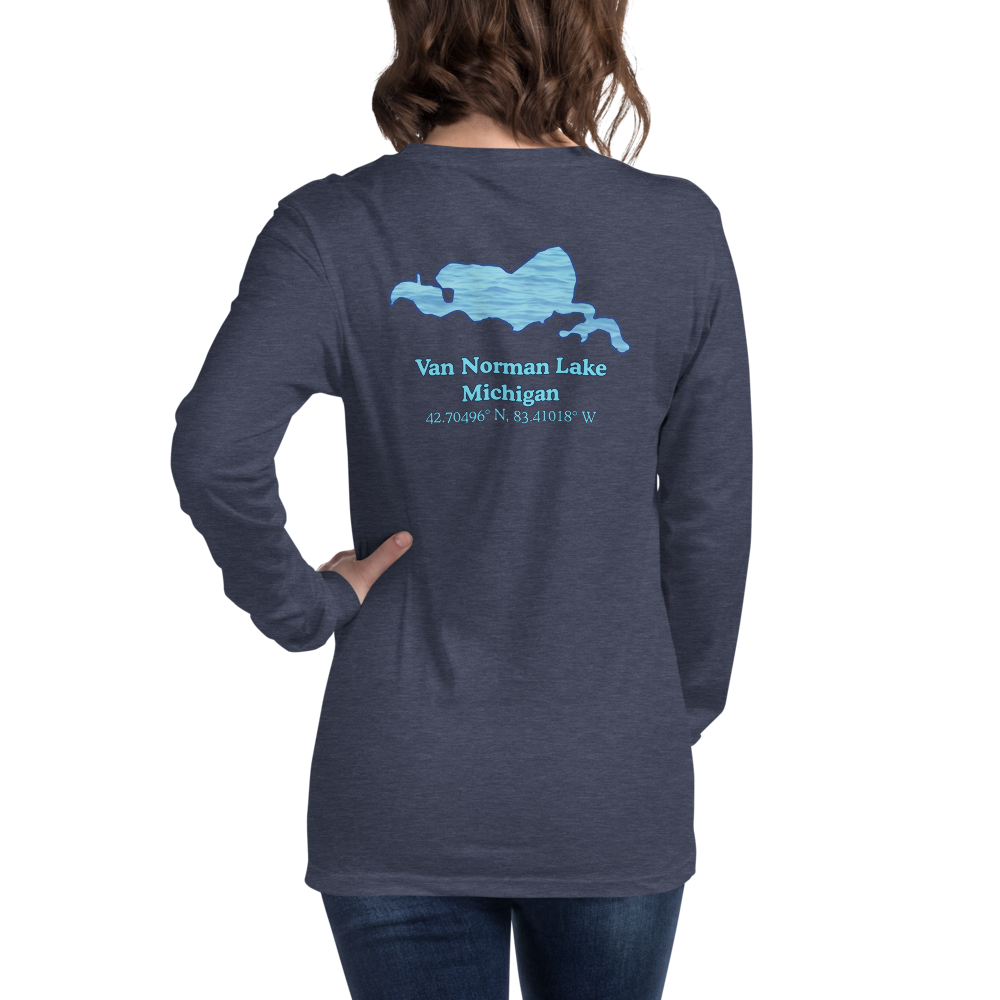 Van Norman Lake Long Sleeve Unisex T-shirt
