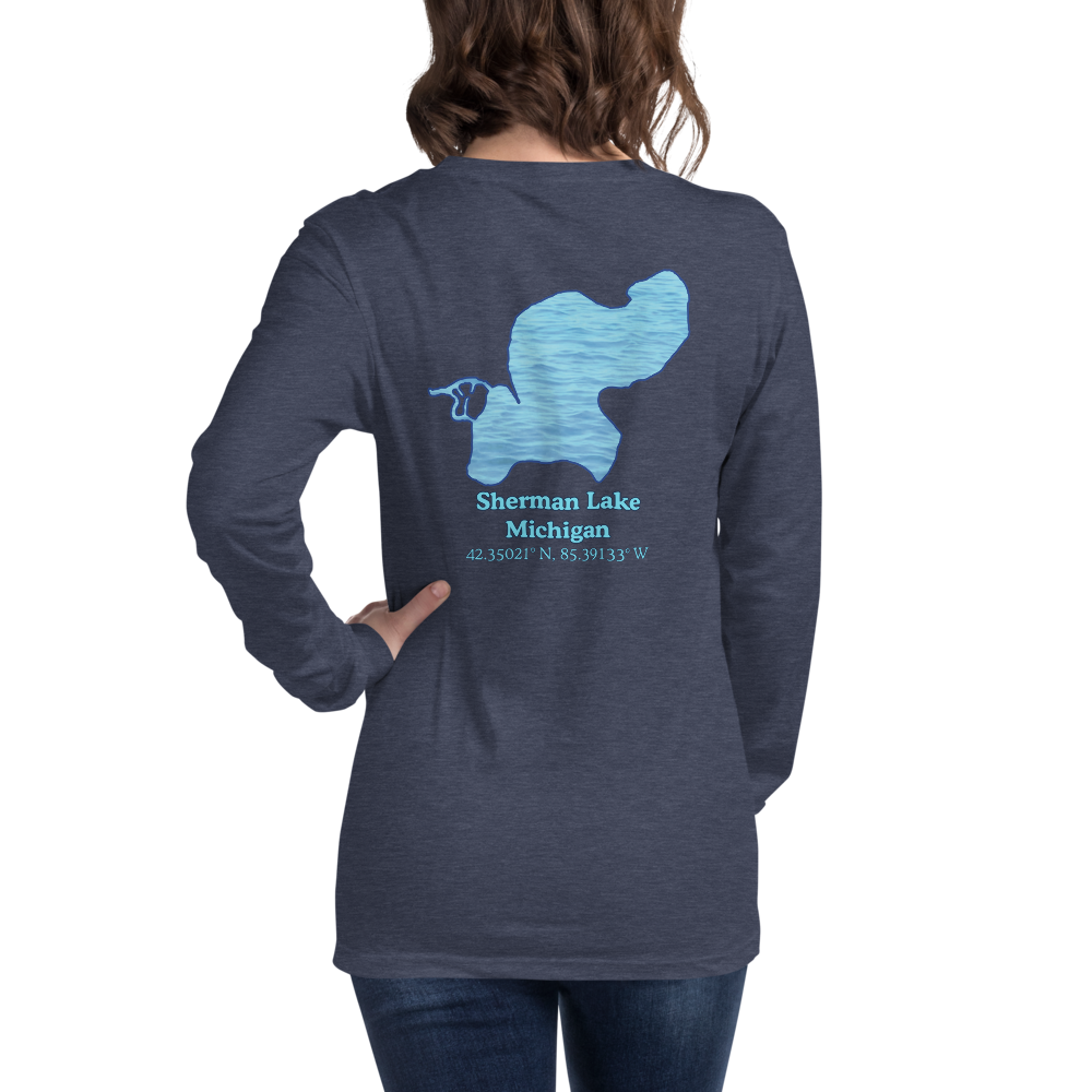 Sherman Lake Long Sleeve Unisex T-shirt
