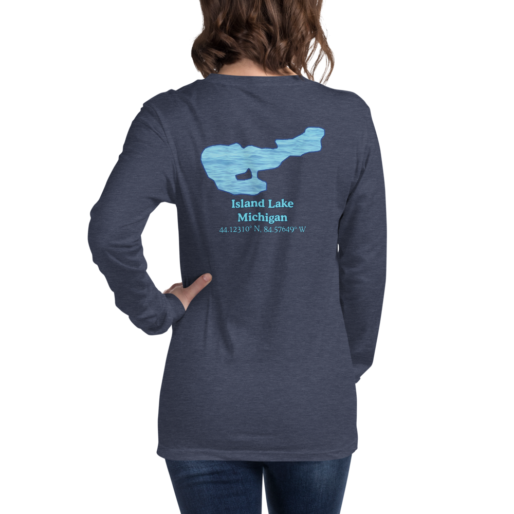 Island Lake Long Sleeve Unisex T-shirt