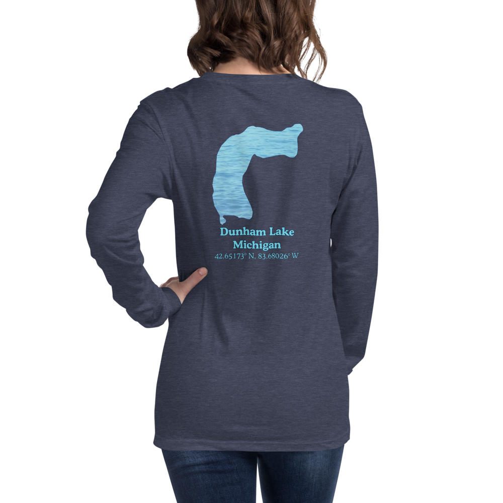 Dunham Lake Long Sleeve Unisex T-shirt