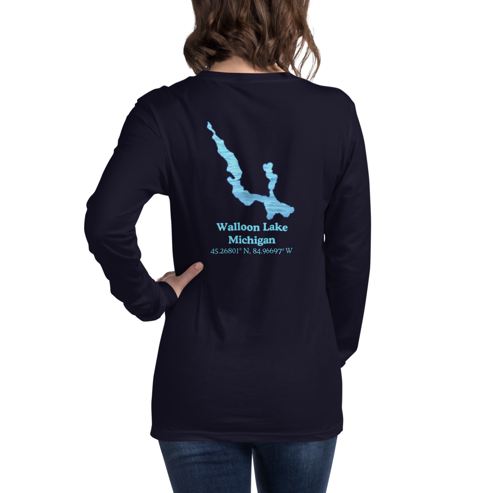 Walloon Lake Long Sleeve Unisex T-shirt