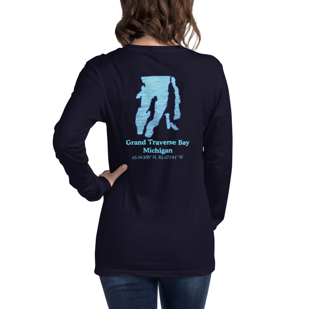 Grand Traverse Bay Long Sleeve Unisex T-shirt