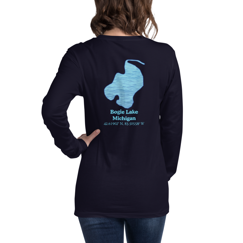 Bogie Lake Long Sleeve Unisex T-shirt
