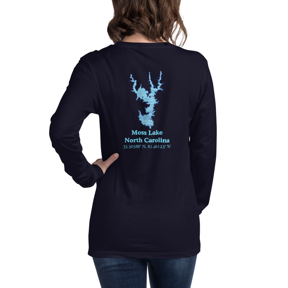 Moss Lake Long Sleeve Unisex T-shirt