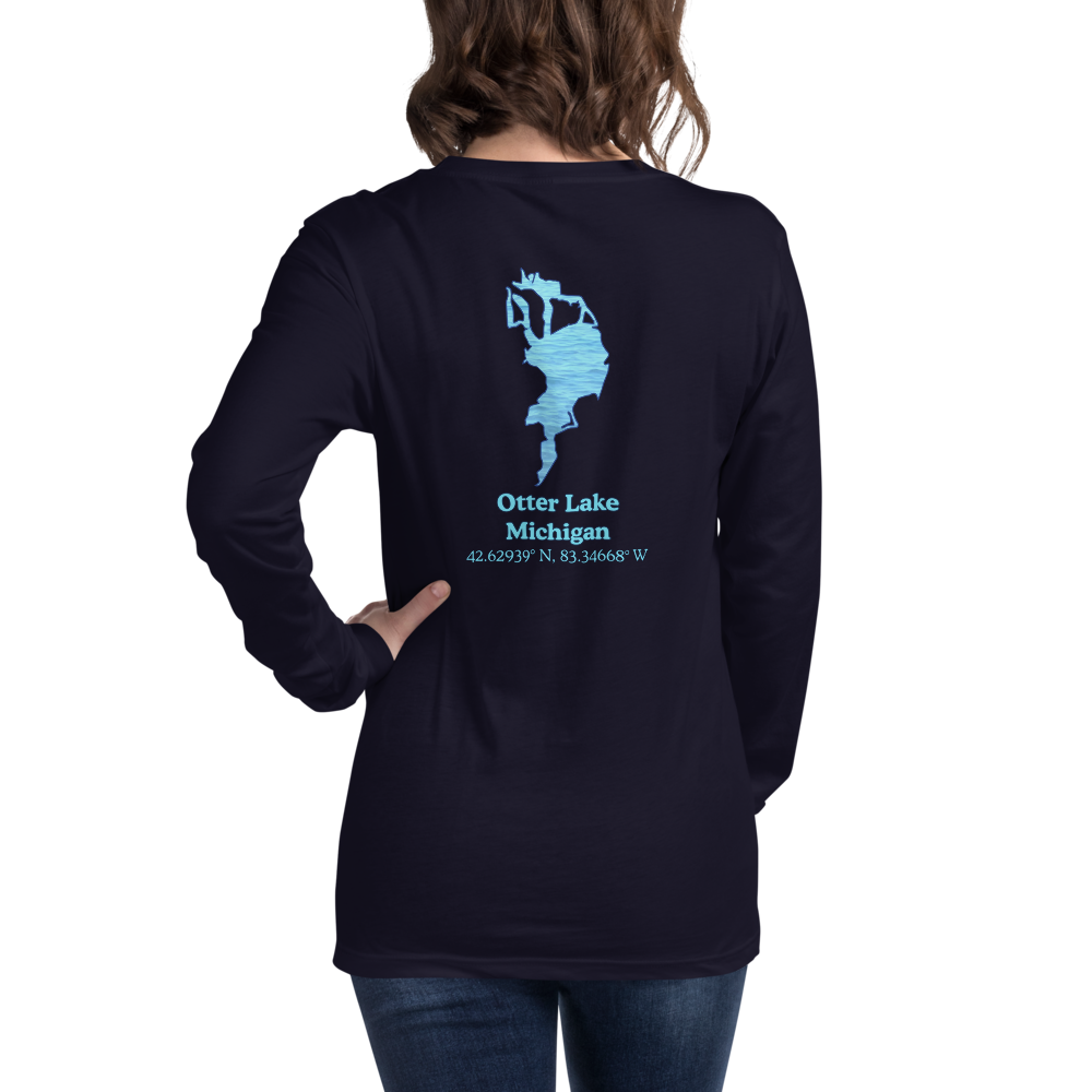 Otter Lake Long Sleeve Unisex T-shirt