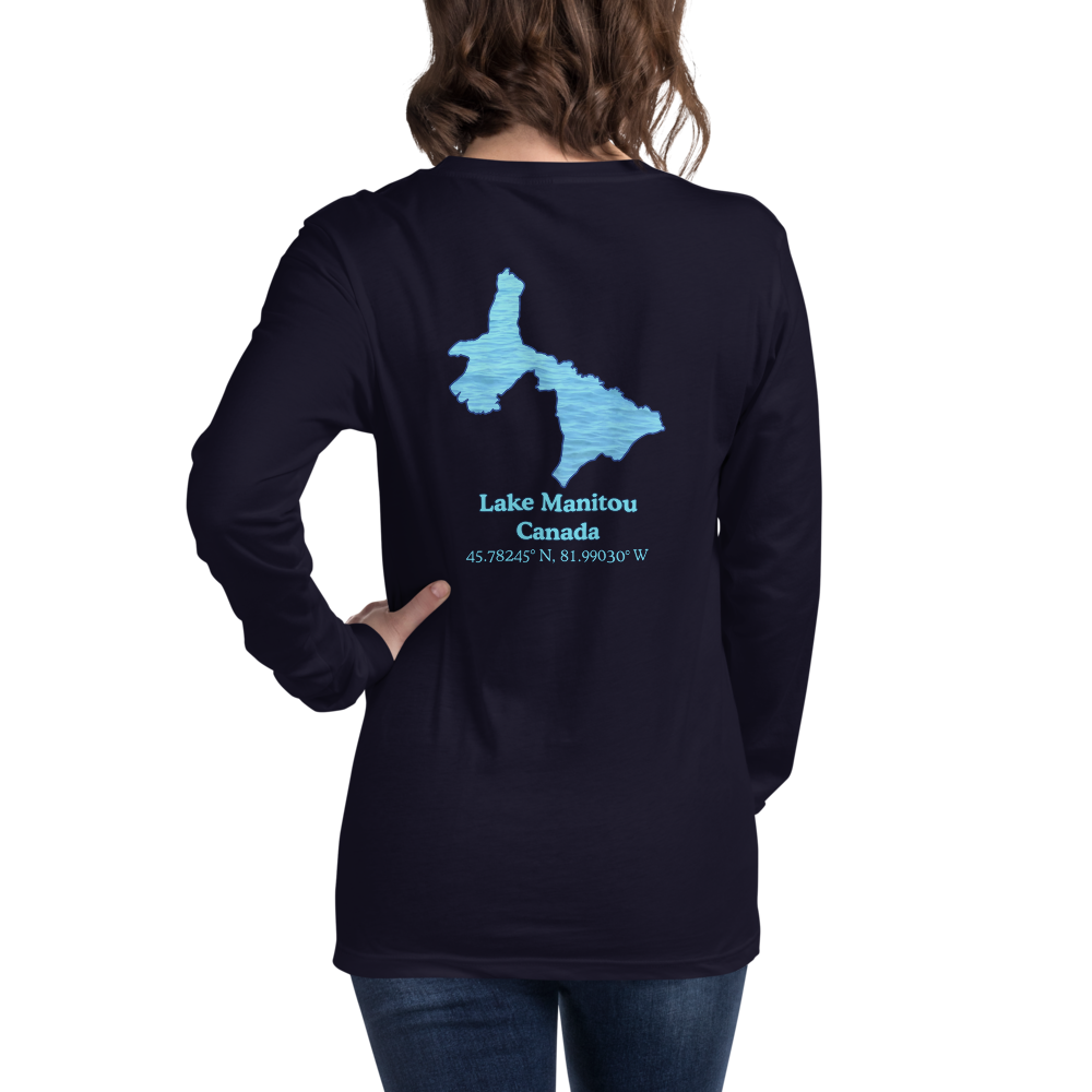 Lake Manitou Long Sleeve Unisex T-shirt