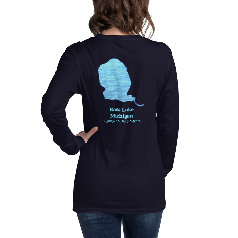 Bass Lake Long Sleeve Unisex T-shirt