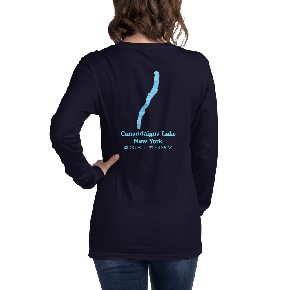Canandaigua Lake Long Sleeve Unisex T-shirt