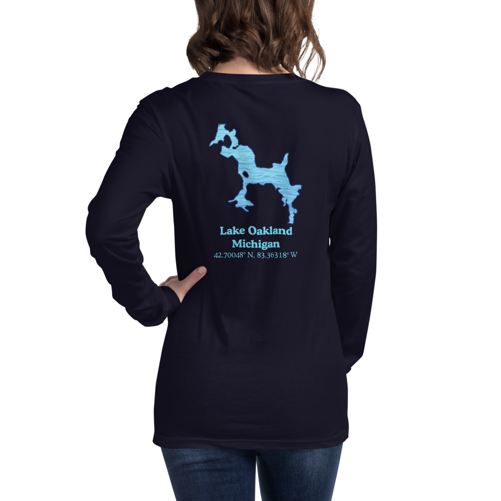 Lake Oakland Long Sleeve Unisex T-shirt