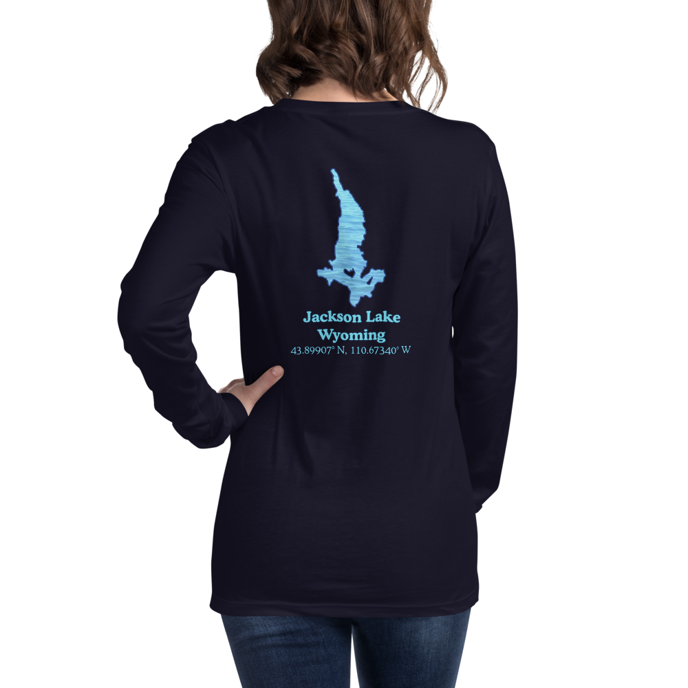 Jackson Lake Long Sleeve Unisex T-shirt