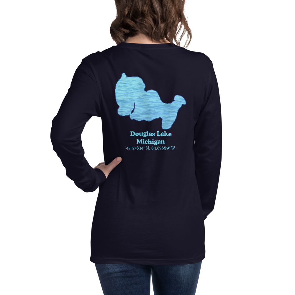 Douglas Lake Long Sleeve Unisex T-shirt