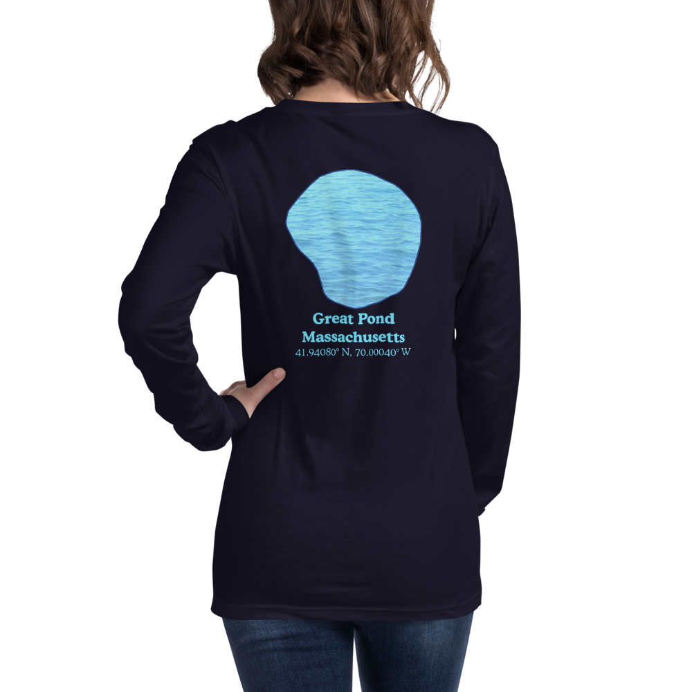 Great Pond Long Sleeve Unisex T-shirt