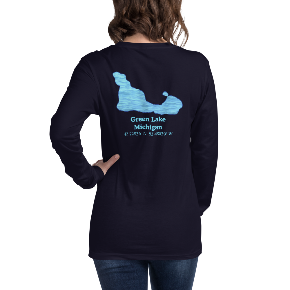 Green Lake Long Sleeve Unisex T-shirt