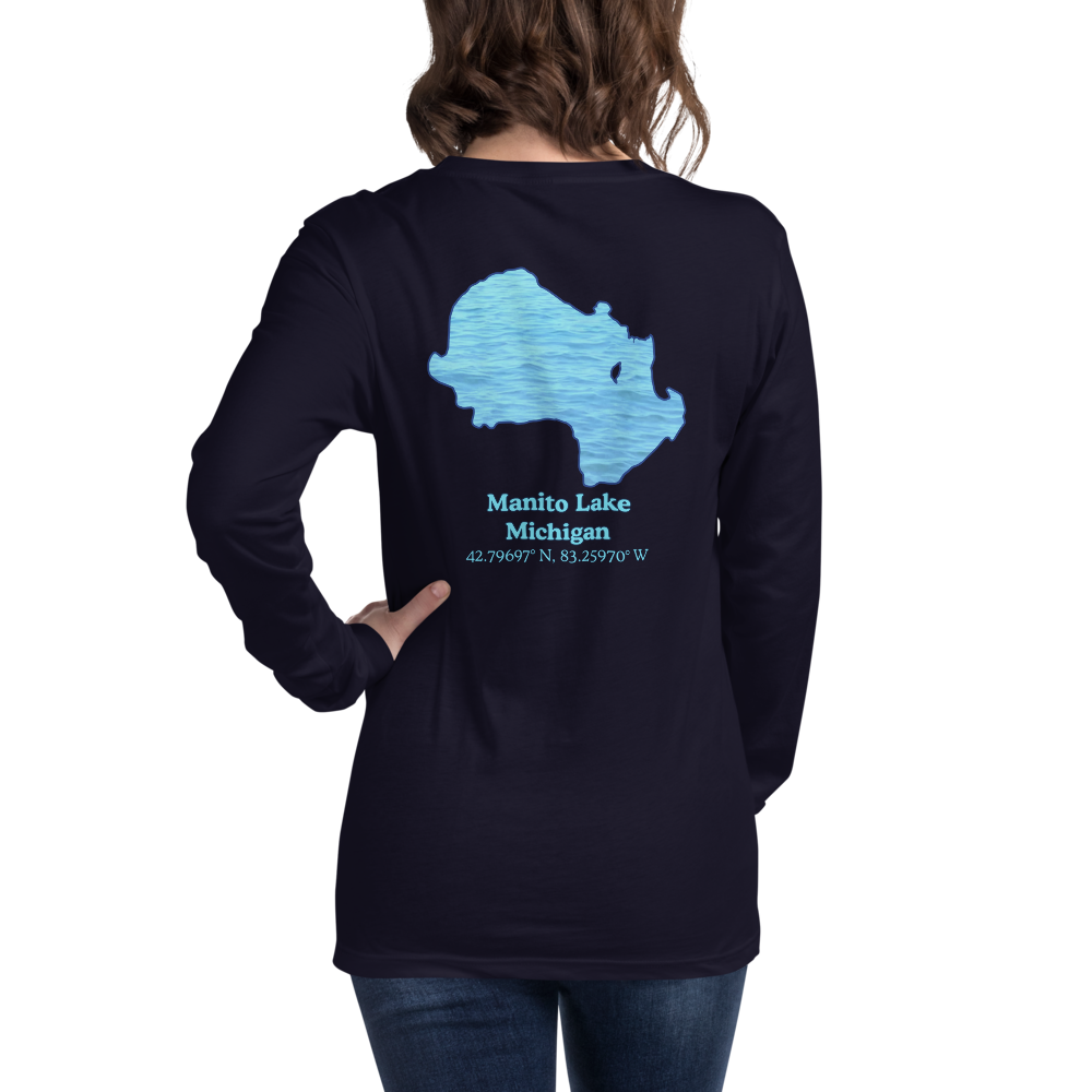 Manito Lake Long Sleeve Unisex T-shirt