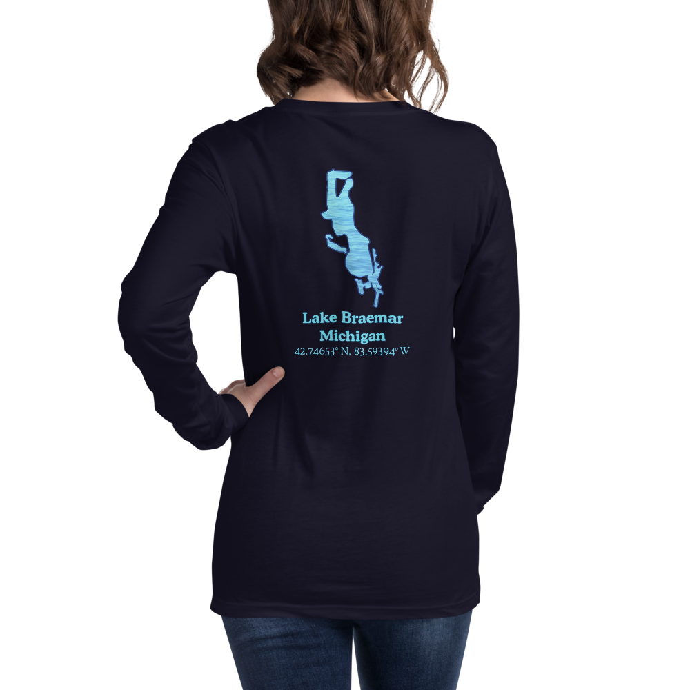 Lake Braemar Long Sleeve Unisex T-shirt