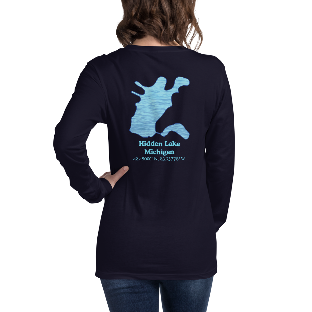 Hidden Lake Long Sleeve Unisex T-shirt