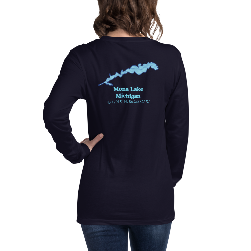 Mona Lake Long Sleeve Unisex T-shirt