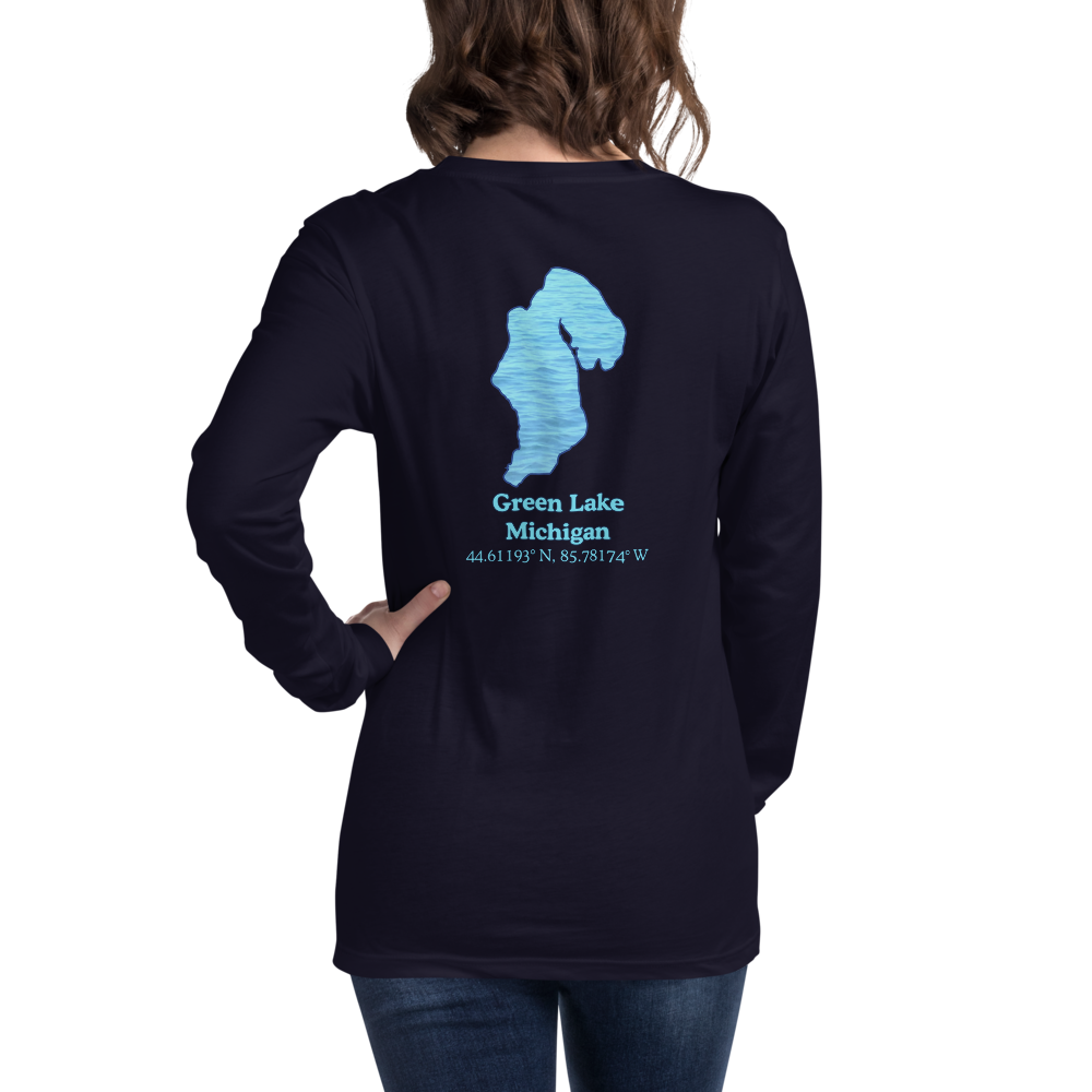 Green Lake Long Sleeve Unisex T-shirt